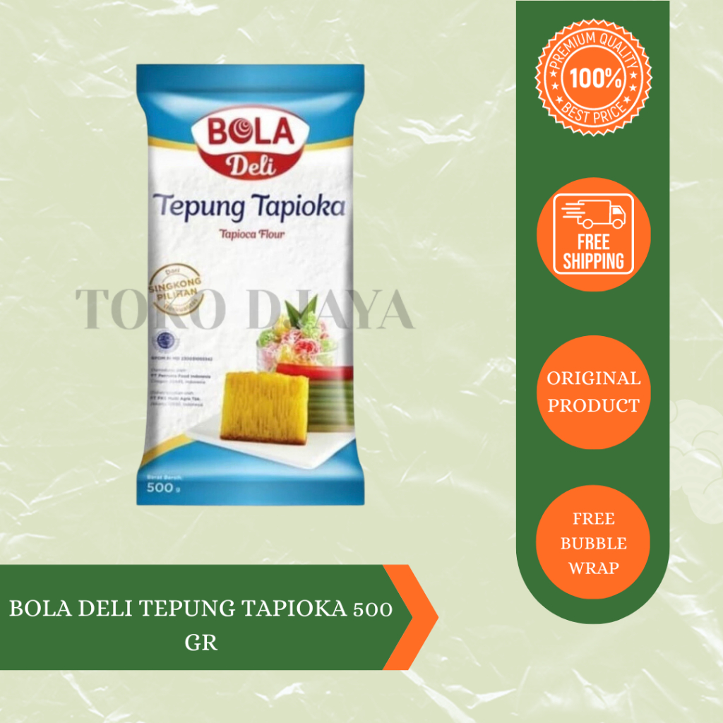 Jual Bola Deli Tepung Tapioka 500g Kanji Aci Tapioca Flour 500 Gr