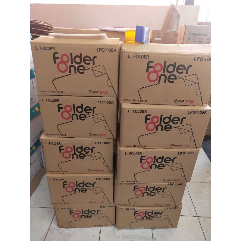 Jual Map L Folder One A4 CPP Motif Pasir Bening Transparant (12 Pcs ...