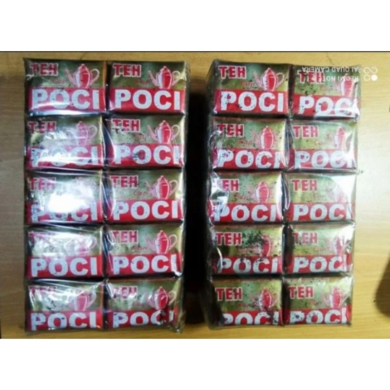 Jual teh poci (Aur) teh poci 1 pak isi 10 bungusan kecil | Shopee Indonesia