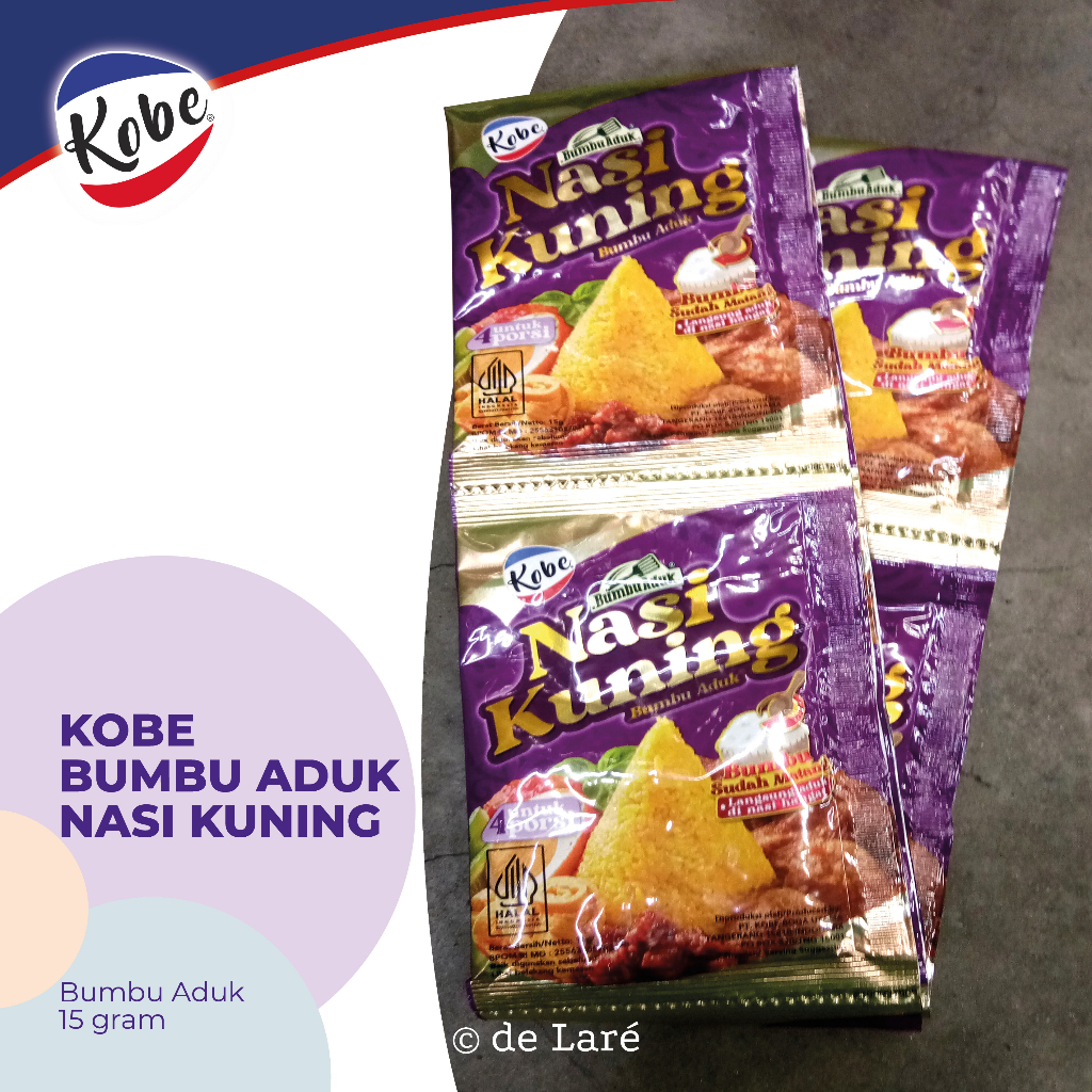 Jual Kobe Bumbu Aduk Nasi Kuning I Gram Shopee Indonesia