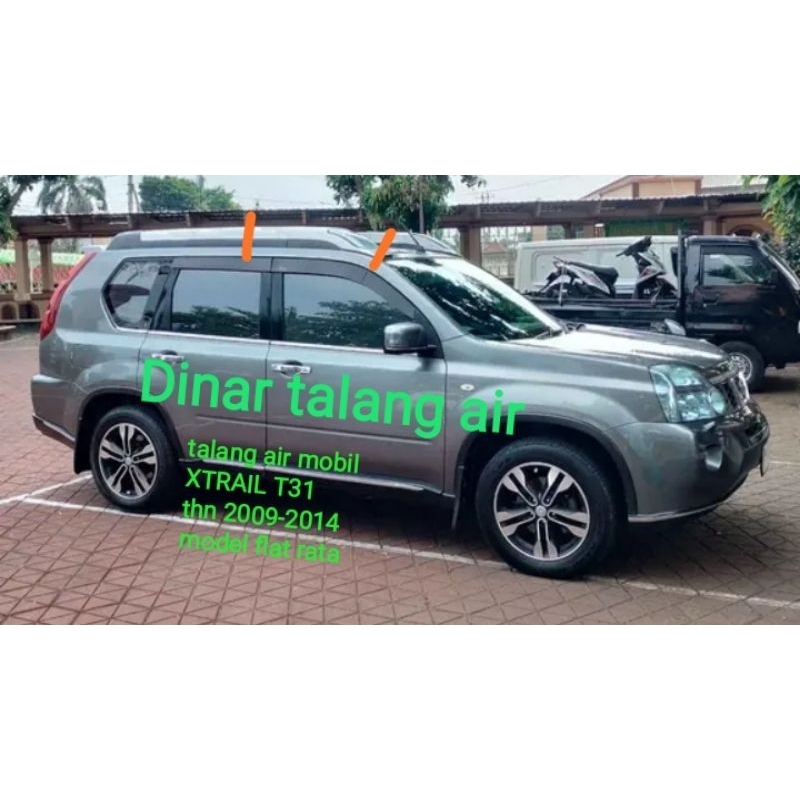 Jual talang air mobil NISSAN NEW XTRAIL T31 thn 2009-2014 model flat