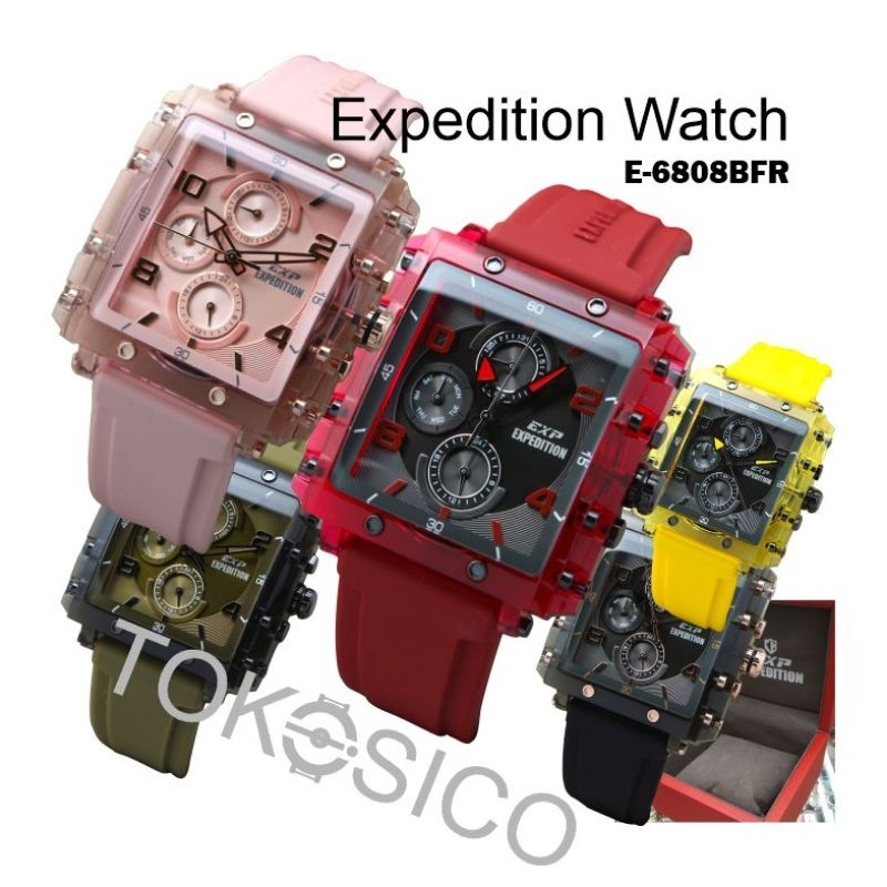 Jual Jam Tangan Wanita Original Branded E Expedition Watch Rubber