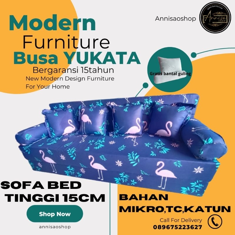 Jual Sofa Bed,Kasur Lantai,sofa Santai Busa Inoac Yukata Bergaransi 15 ...