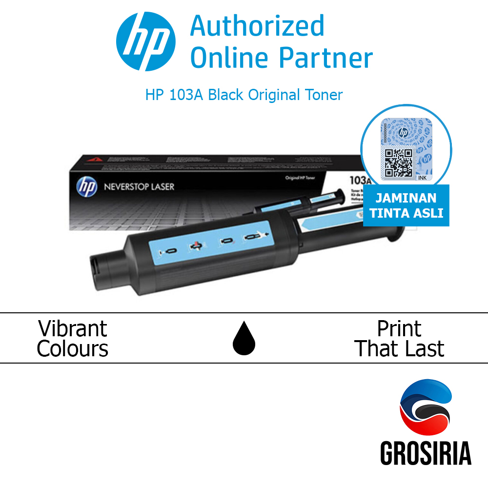 HP Toner 103A Black Neverstop Original