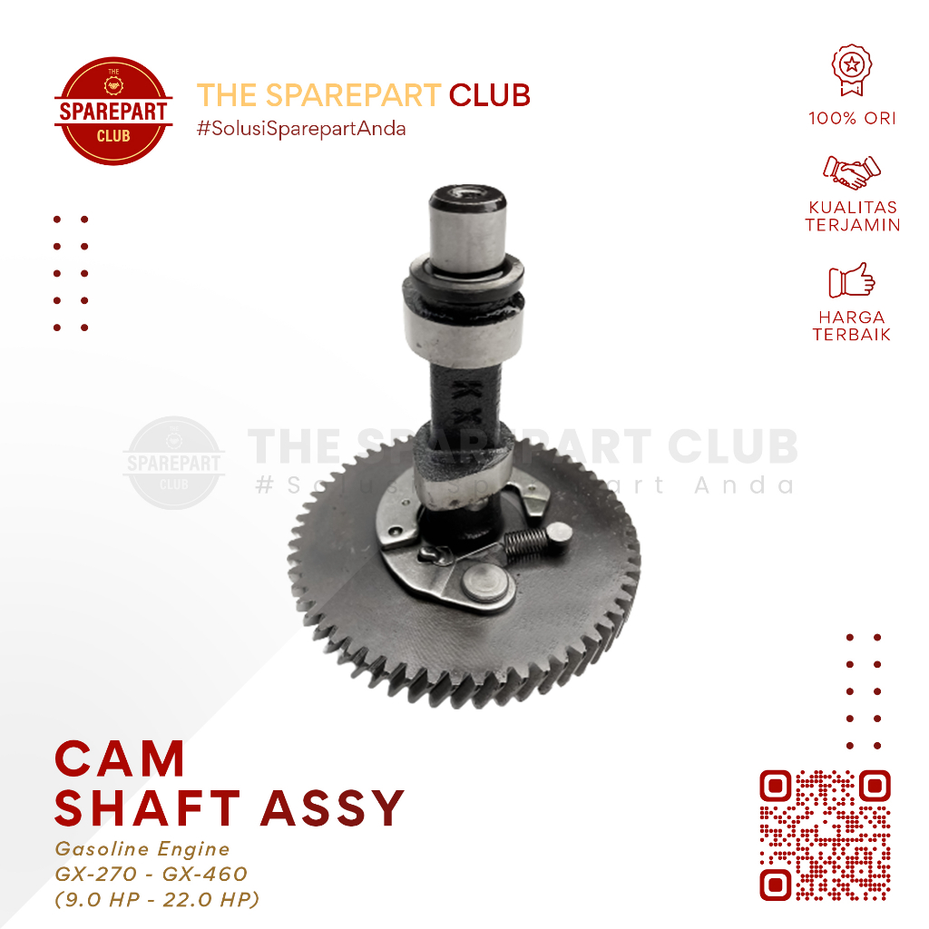 Jual Noken As Besi Engine Gx Cam Shaft Camshaft Assy