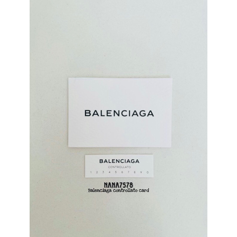 Balenciaga controllato card sale