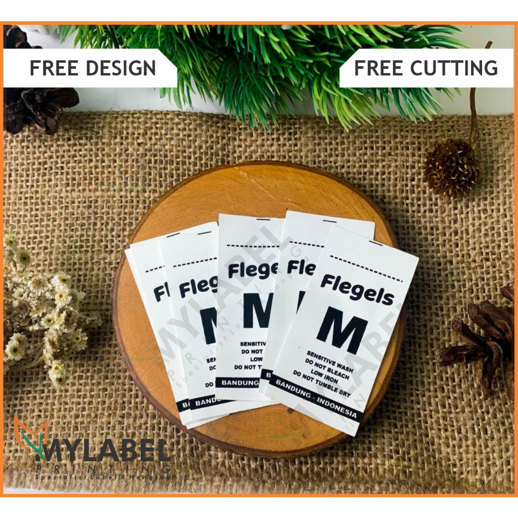 Jual label tafeta/label nylon / label baju/label nama | Shopee Indonesia