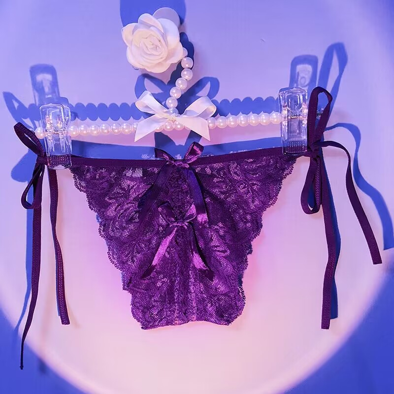 Jual Sexy G String Wanita Open Crotch Celana Dalam Sexy Tali Transparan