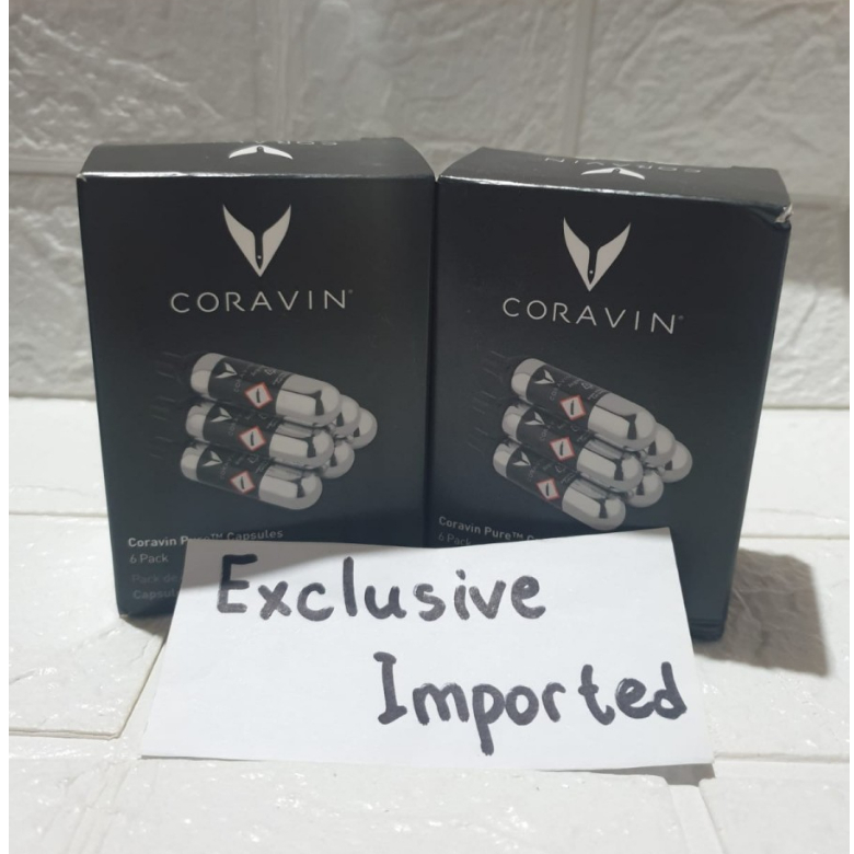Jual CORAVIN Coravin Pure 12 Capsules capsule | Shopee Indonesia