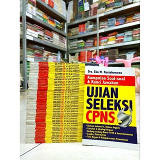 ( PROMO BUKU MURAH ORIGINAL ) BUKU UJIAN SELEKSI CPNS / DRS. EKO M. RESTUBUWONO / KUMPULAN SOAL-SOAL & KUNCI JAWABAN / BEST SELLER / CPNS / UNDANG-UNDANG / UJIAN