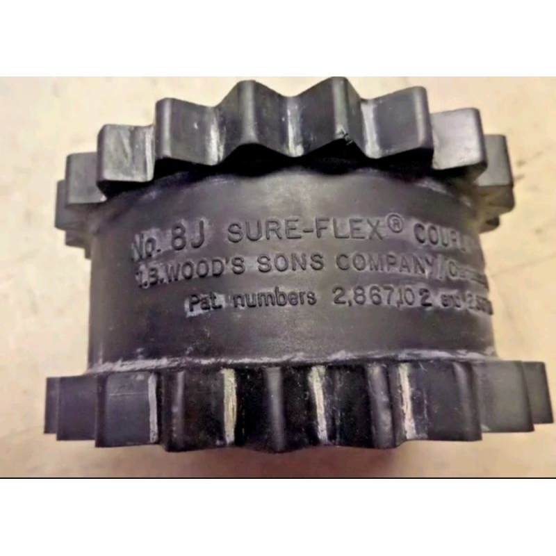 Jual TB Woods 8J Sure-Flex Sleeve 8JE EPDM Coupling Element | Shopee ...