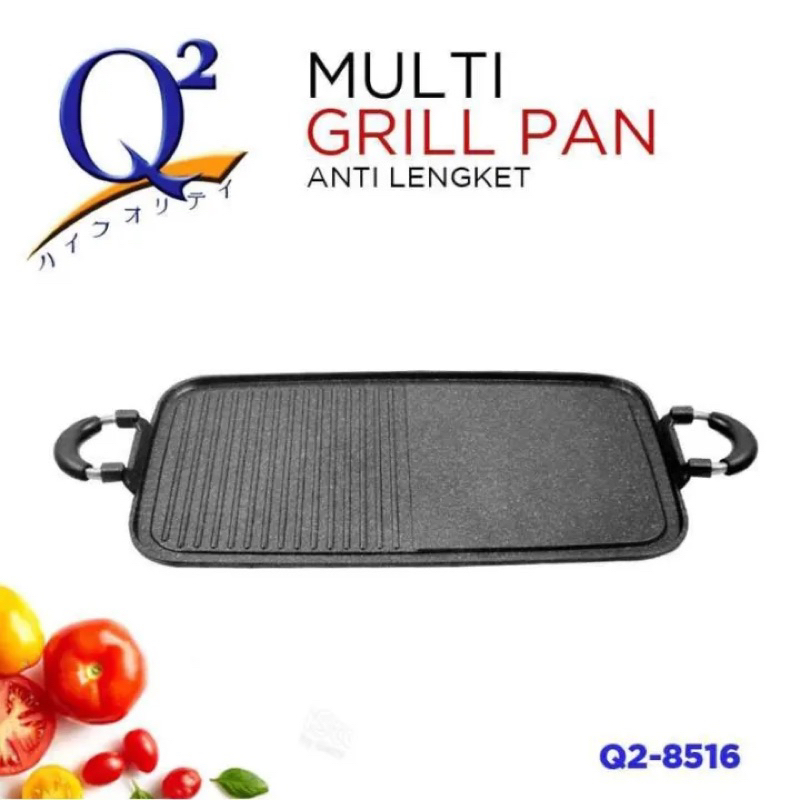 Jual BBQ Multi Grill Pan Anti lengket Q2 PBLH 8516 Shopee Indonesia