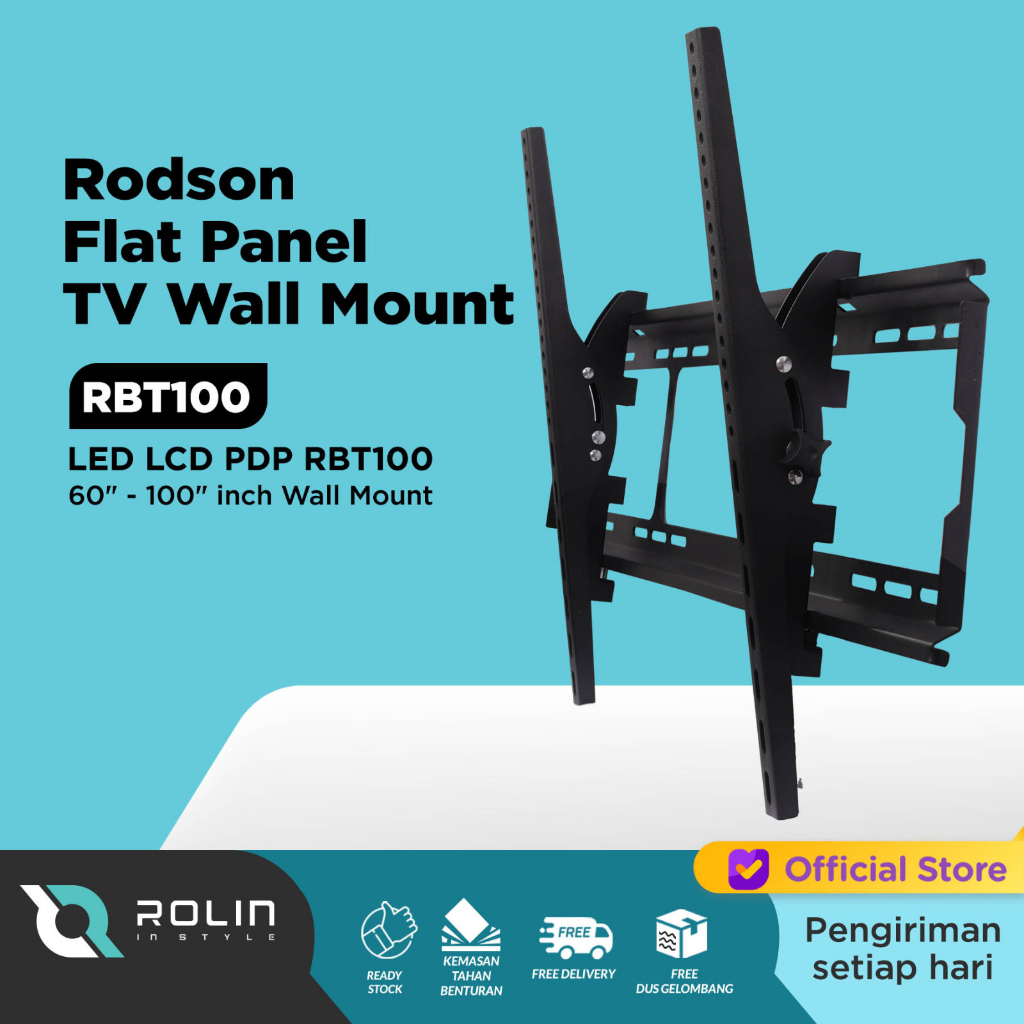 Jual RODSON BRECKET RBT100 TV Monitor LED LCD PDP 60