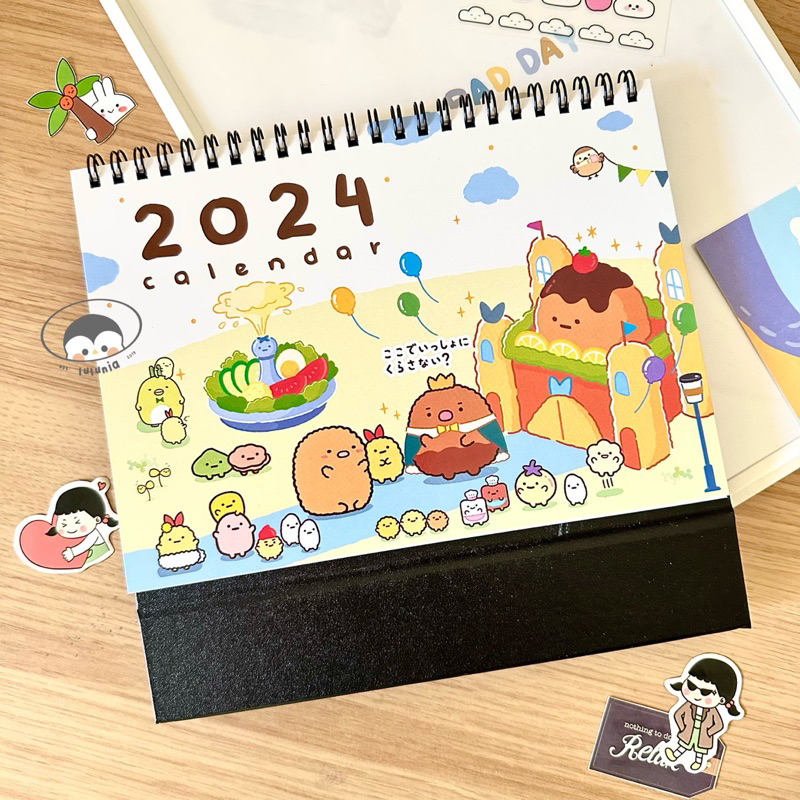 Jual Calendar 2024 Premium SG (+hari libur nasional/kalender 2024