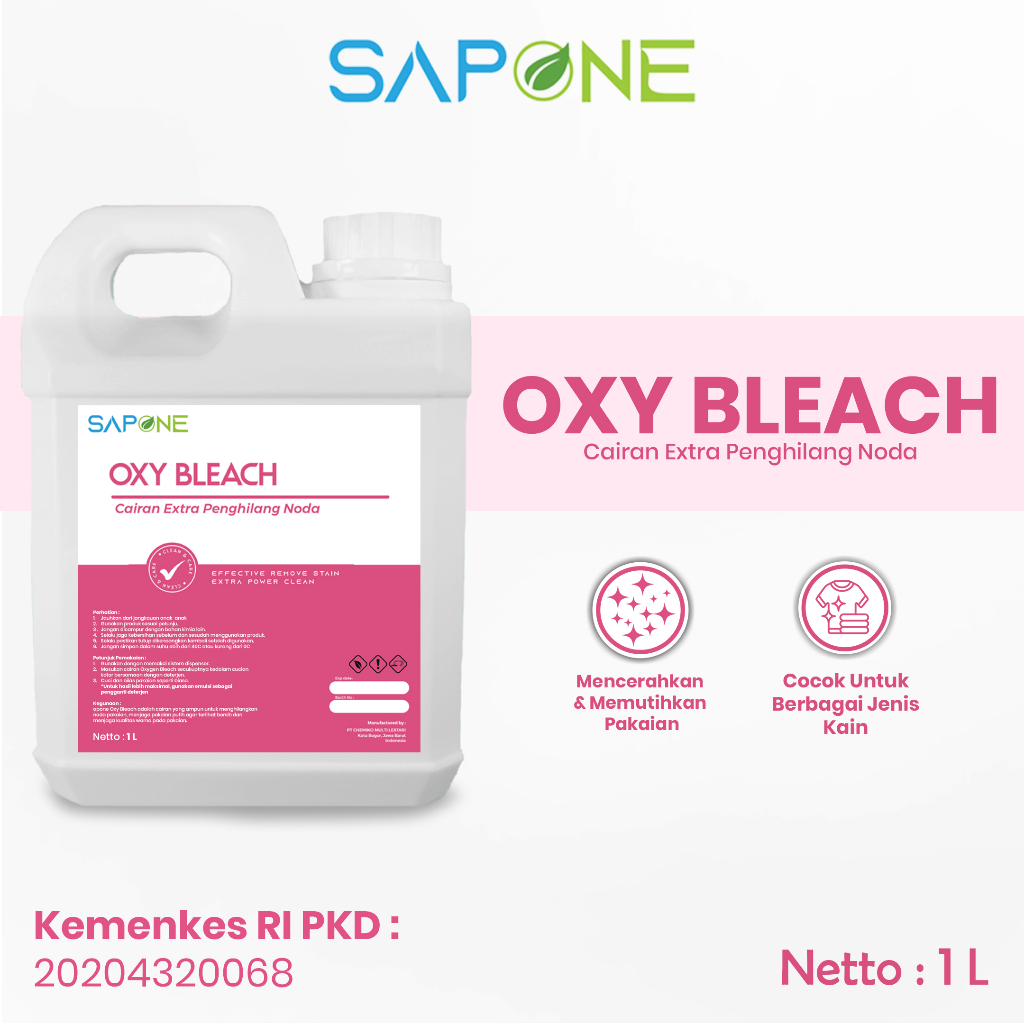 Jual BLEACH/ DETERGENT BOOSTER / OXYGEN BLEACH / OXY BLEACH / SAPONE