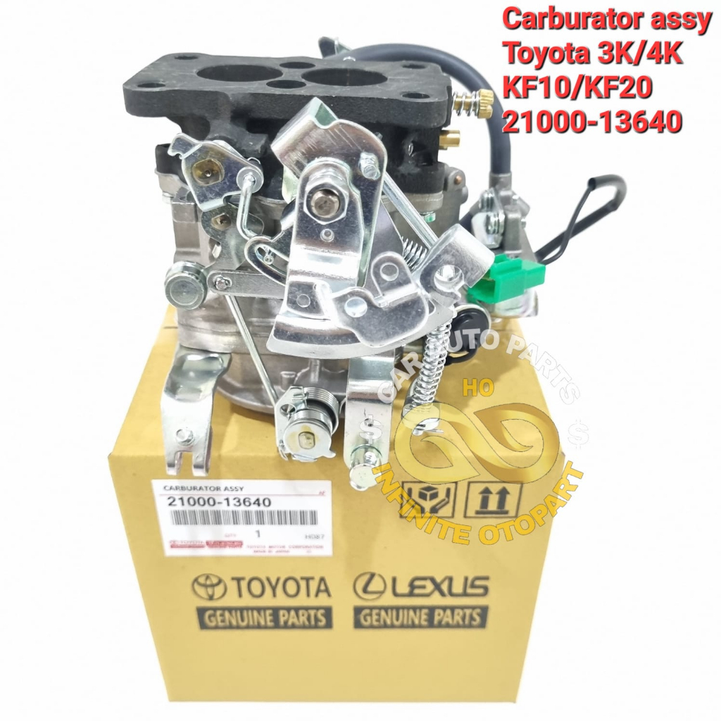 Jual CARBURATOR KARBURATOR ASSY TOYOTA KIJANG 3K 4K KF10 KF20 | Shopee ...