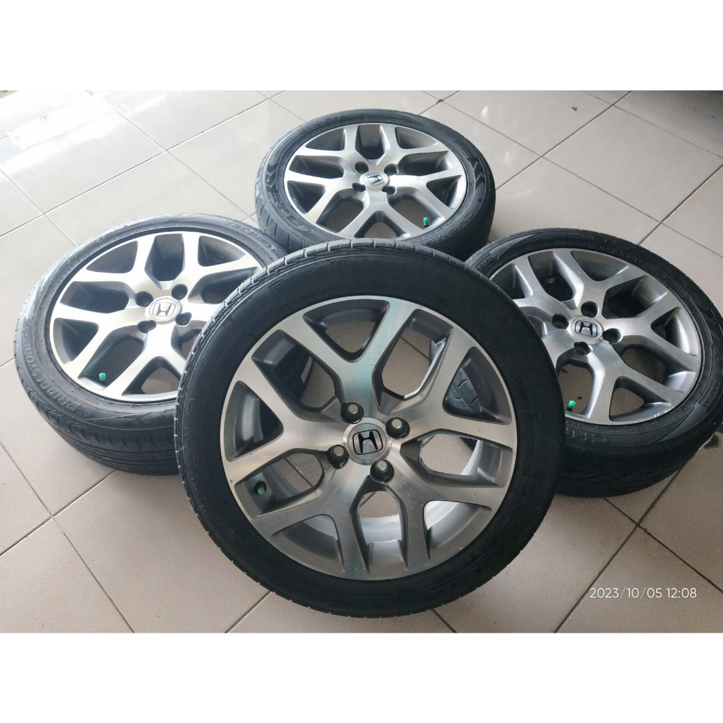 Jual Velg Ori Bekas Mobil Honda City Ring 16 lebar 6 Inch Lubang Baut 4 ...