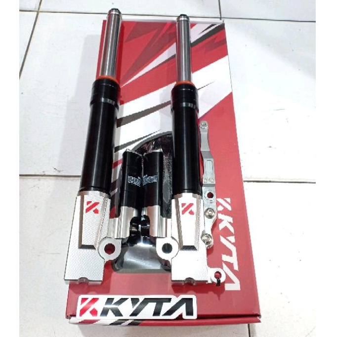 Jual Shock Depan Suspension Kyta Sff Scoopy Fi New Beat Deluxe Shock Depan Suspensi Ktc