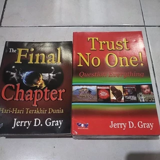 BUKU SEJARAH SASTRA / FAKTA / SEPAKET 2 BUKU / JERRY D GRAY / BEST SELLER / KEJADIAN / PENGETAHUAN / THE FINAL CHAPTER