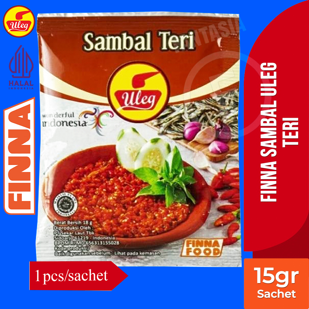 Jual Finna Sambal Uleg Teri Fun Corner Sachet Per Pcs Shopee Indonesia