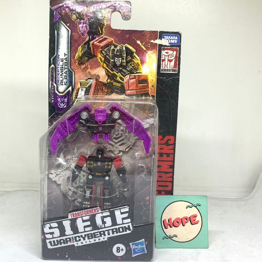 Jual Transformers Siege War for cybertron Micromaster Rumble & Ratbat ...