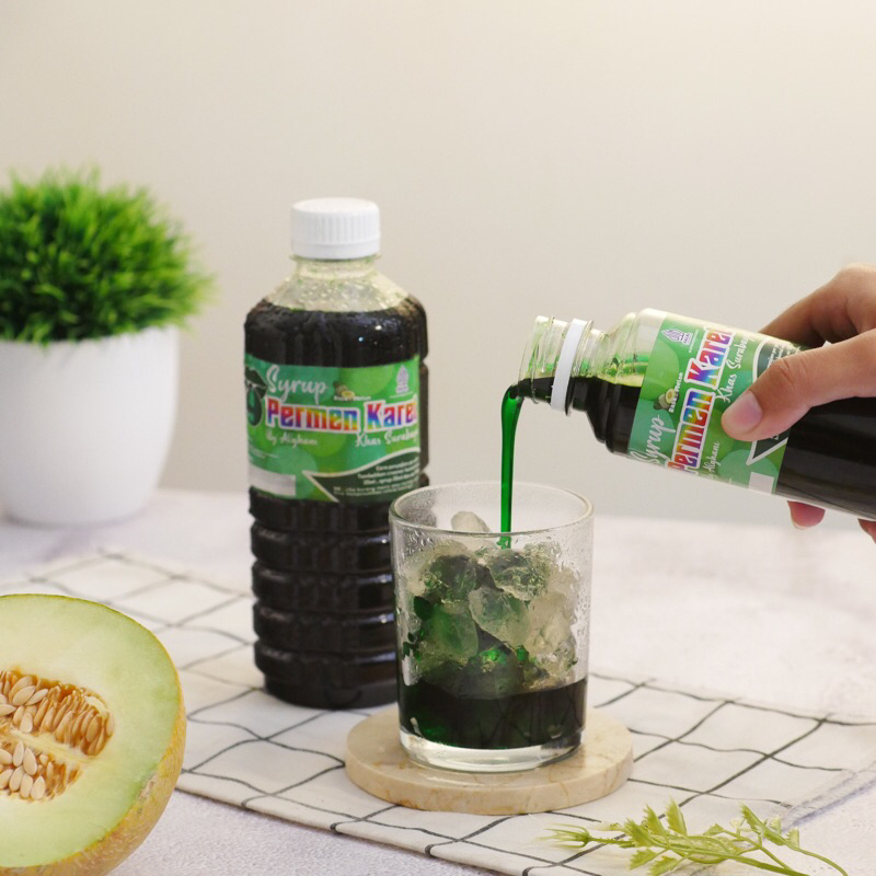 Jual Syrup permen karet by Alghani rasa Melon 250ml | New Varian ...