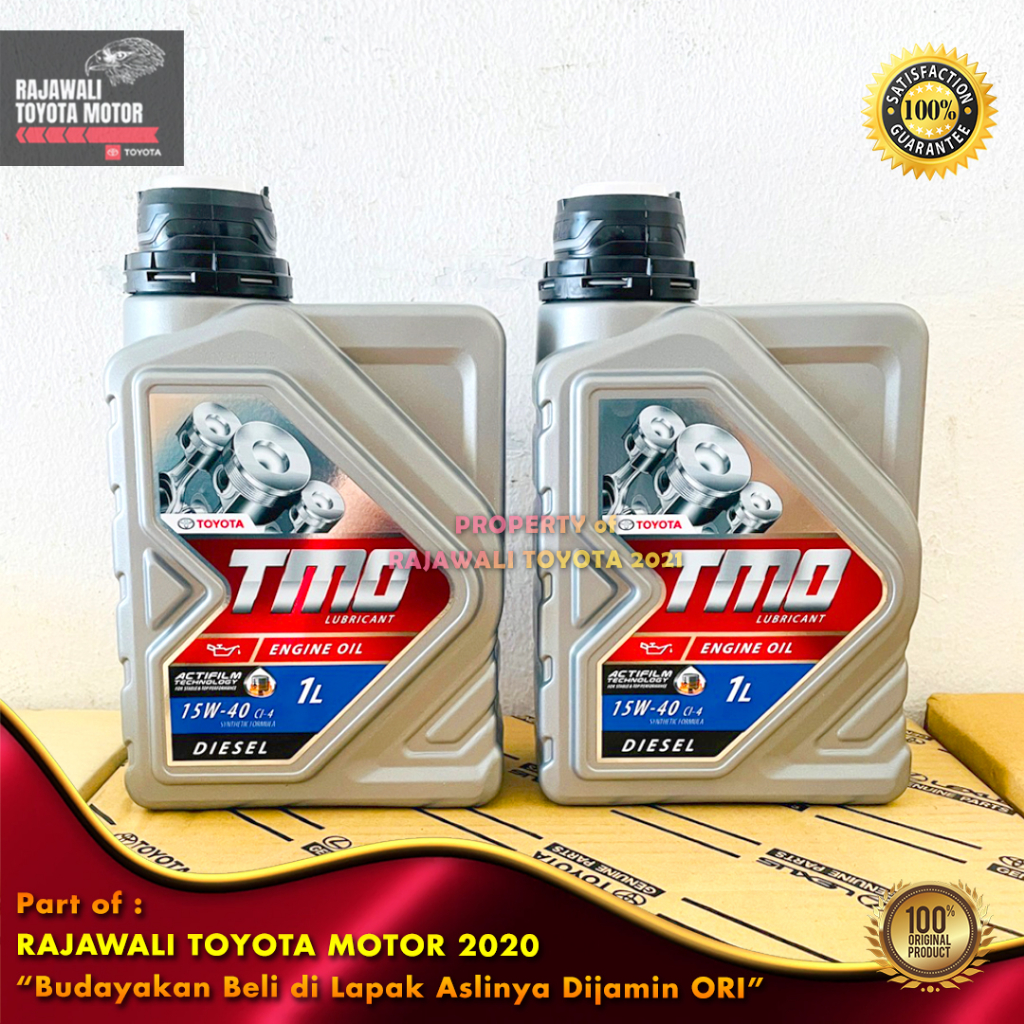 Jual Oli Mesin TMO 15W40 Diesel Engine Oil 15W-40 Kemasan Botol 1L ...