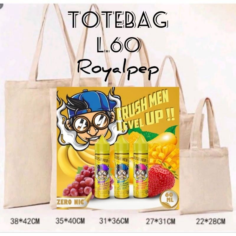 Jual TOTE BAG PRIA CANVAS (19) Shopee Indonesia