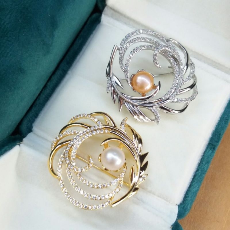 Jual Lulu Pearl Mutiara Lombok - BR49 - Bros Rhodium Mutiara Air Tawar ...
