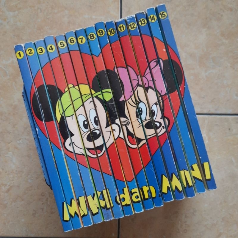 Jual Komik Walt Disney Donal Bebek Paman Gober Tahun 3 III No 1-15 ...