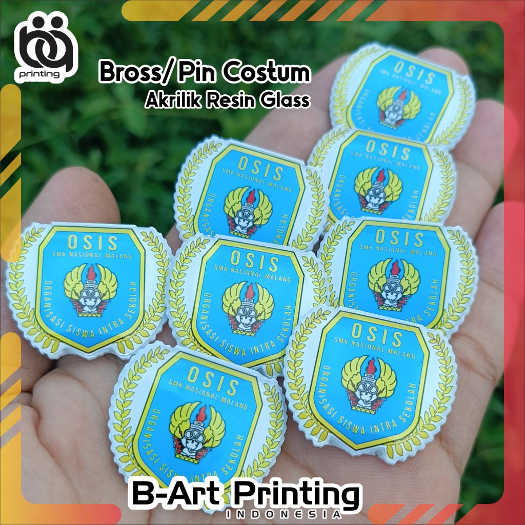 Jual PIN RESIN BROS COSTUM PIN LOGO Akrilik BEBAS KUALIATS SUPER ...