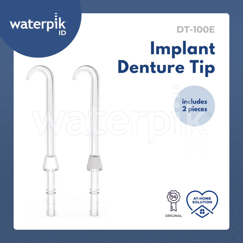 Jual Waterpik Water Flosser Implant Denture Tip DT100E Replacement