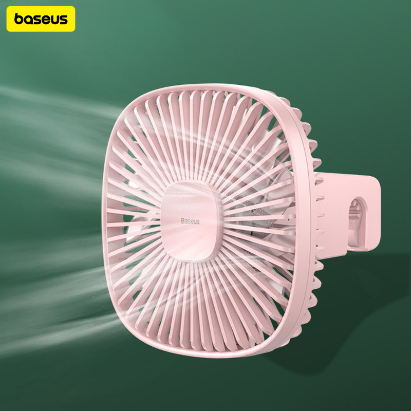 Jual Baseus Natural Wind Magnetic Rear Seat Fan 1000mAh Kipas USB ...