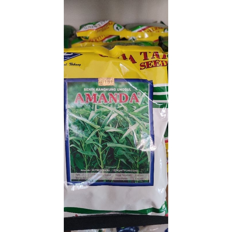 Jual Benih Kangkung Amanda 1kg Dari Bisi Shopee Indonesia