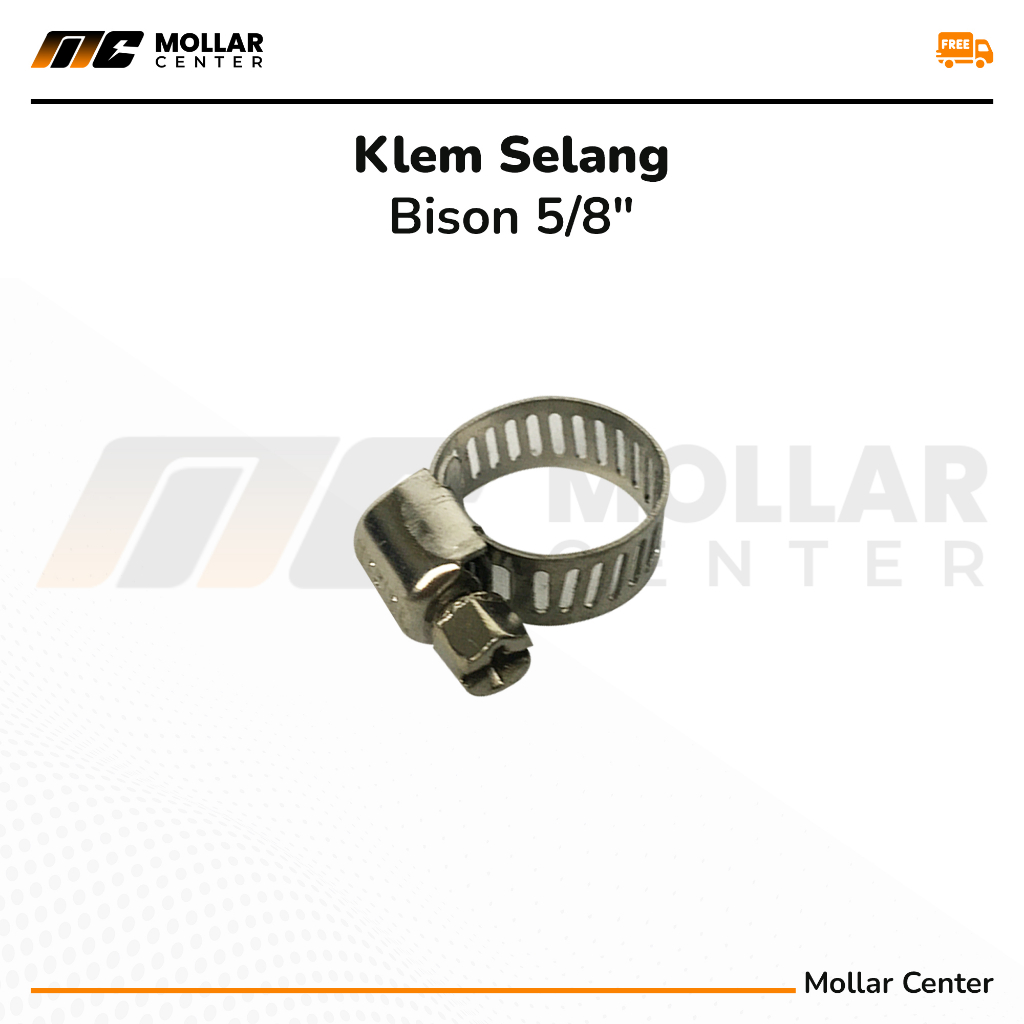 Jual Bison Klem Selang 5 8 Inch Stainless Steel Hose Clamp Shopee