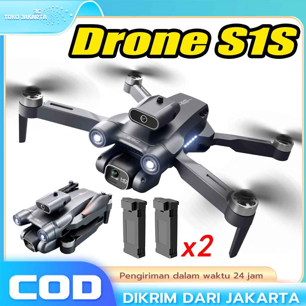Jual Drone Kamera Jarak Jauh Murah Drone S1S Drone GPS Murah Dual