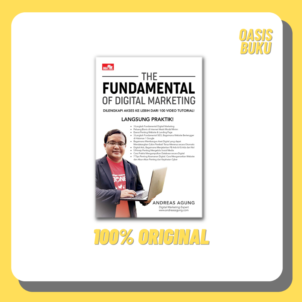 Jual The Fundamental Of Digital Marketing - ANDREAS AGUNG | Shopee ...