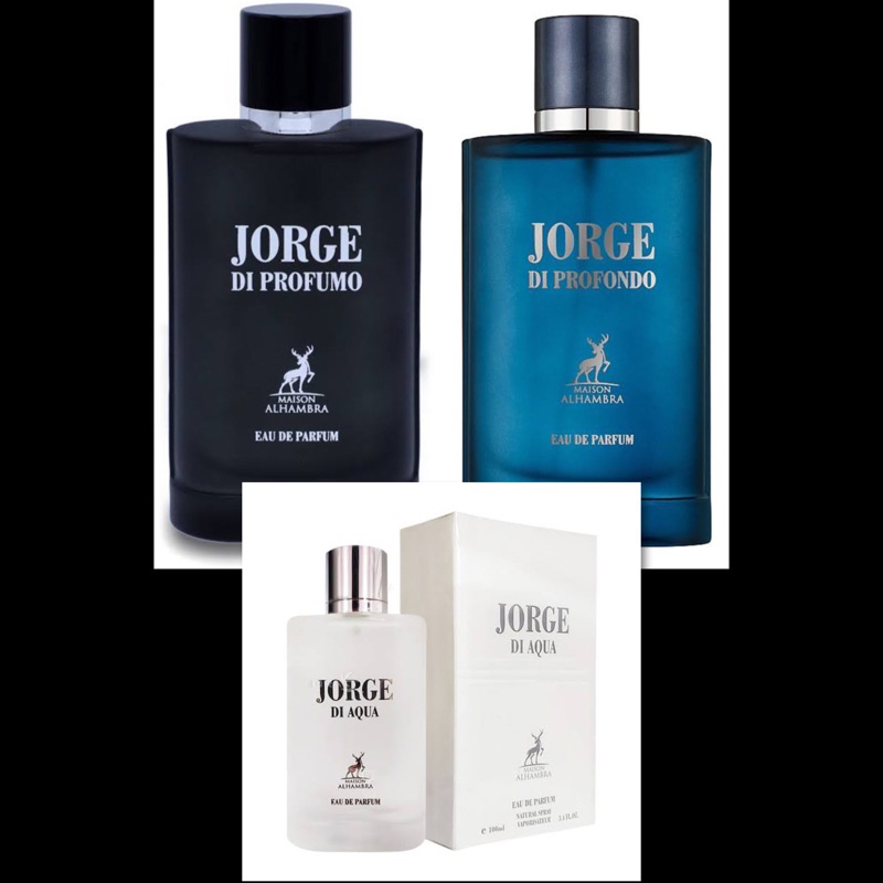 Jual Parfume Jorge Di Aqua Profumo Profondo Edp Ml Maison