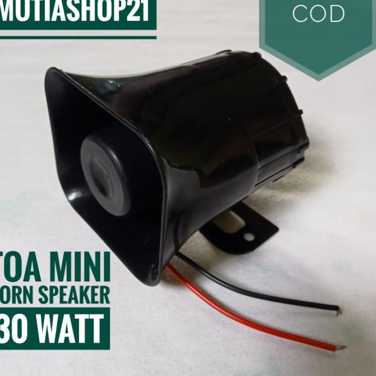 Jual TOA MINI 30WATT C4V2 // TOA HORN SPEAKER, ( KOTAK ) | Shopee Indonesia