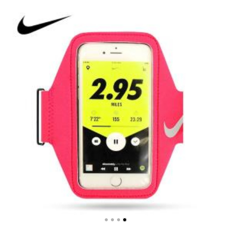 Jual HP Case Nike Lean running Arm BAND FIRE PINK N0001324621OS