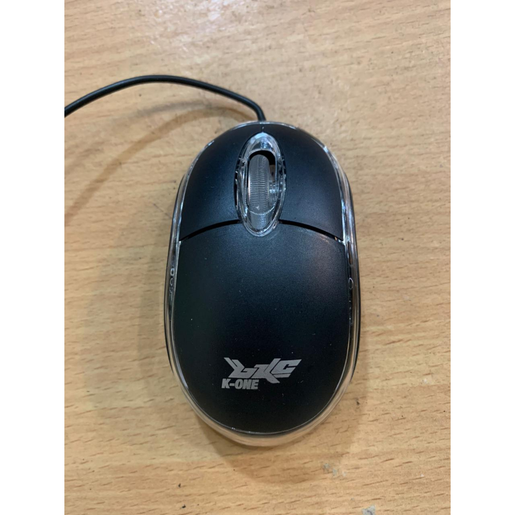 Jual Mouse k-one wired usb-a 2.0 led optical 1000dpi office for pc ...