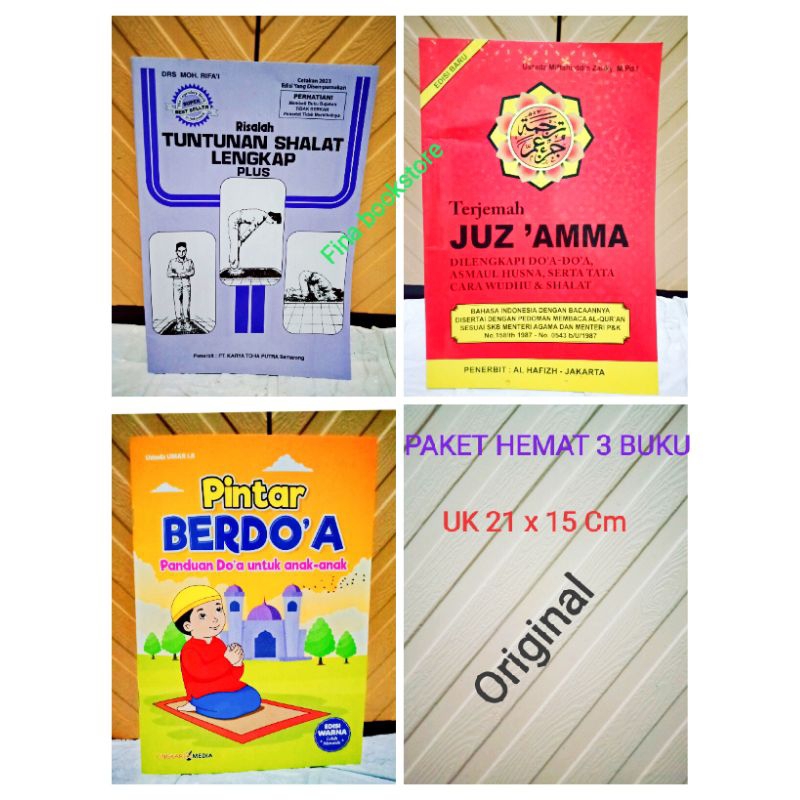 Jual Paket Hemat Buku Risalah Tuntunan Shalat Jusama Dan Pintar Berdoa Shopee Indonesia