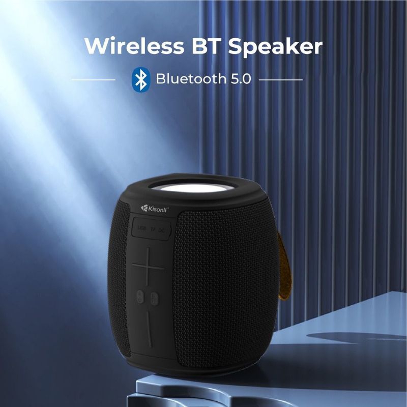 Jual KISONLI SPEAKER BLUETOOTH PORTABLE SUPER BASS Q16 1200mAh | Shopee ...
