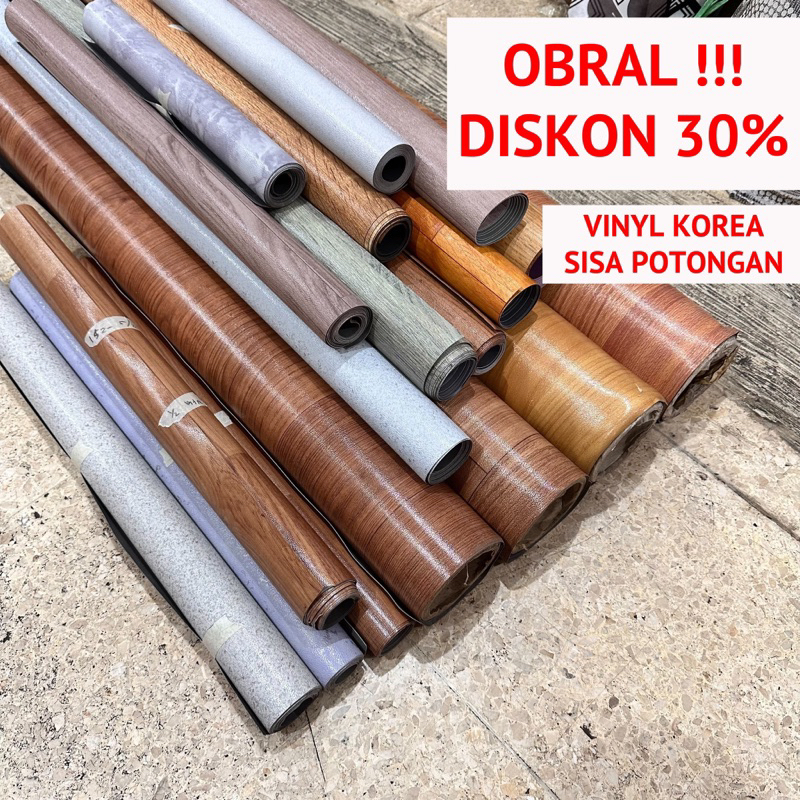 Jual Obral Karpet Lantai Vinyl Import Korea Motif Kayu Shopee