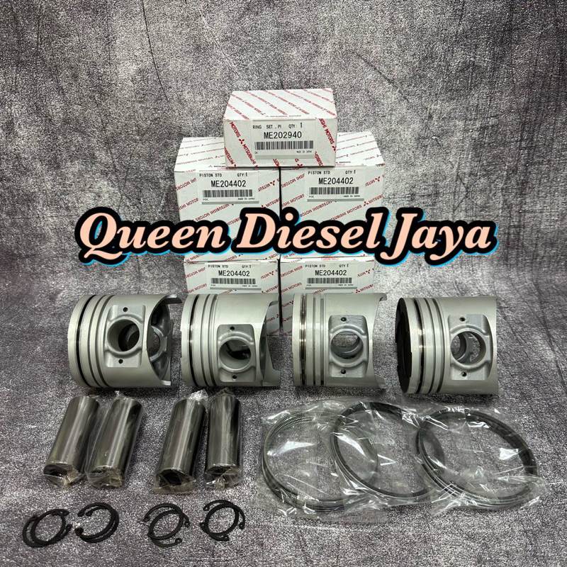 Jual Piston Seher Set Paket Piston Ring Piston Seher Set Mitsubishi ...
