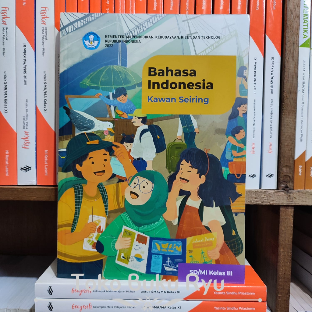 Jual Buku Bahasa Indonesia Kelas 3 SD Kurikulum Merdeka Diknas | Shopee ...