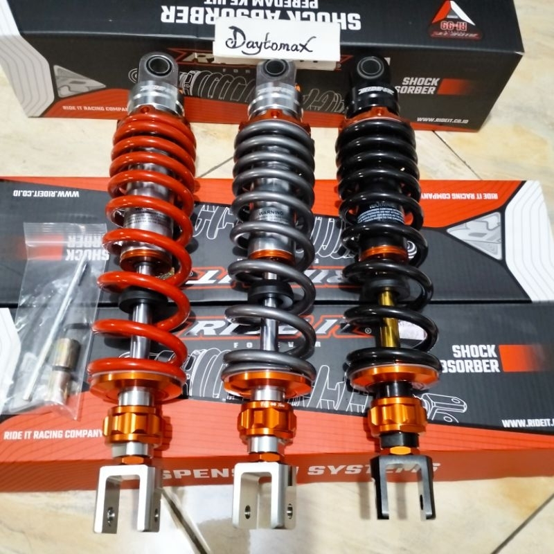 Jual shockbreaker matic ride it RI-99 330mm klik rebound fungsi all ...