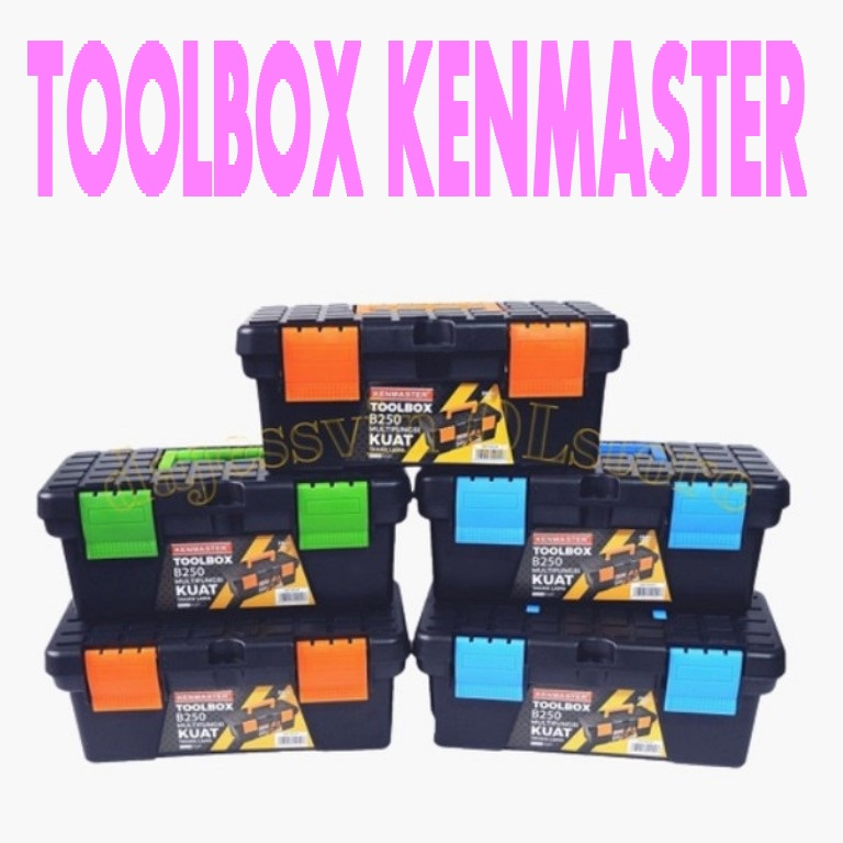 Jual Toolbox Mini Kenmaster Tool Box Tempat Alat Perkakas Serbaguna B Random Warna