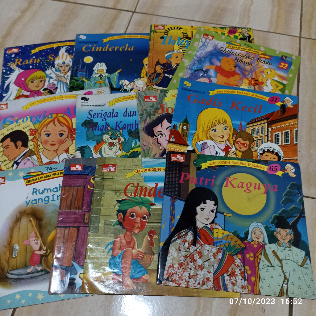 Jual BUKU CERITA ANAK DONGENG BERGAMBAR BERWARNA | Shopee Indonesia