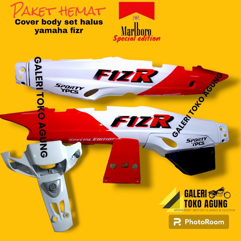 Jual Cover body FIZR F1Z R F1Z malboro fullset cover body belakang ...